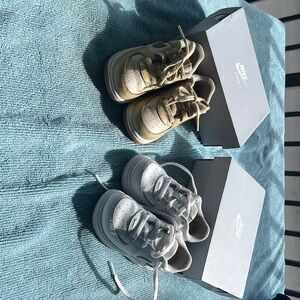 2 pairs for Air Force 1’s both in good condition the with pair for 30 tan for 35